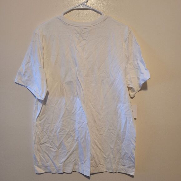 Nwt Nike Men's White Short Sleeve T-Shirt - Picture 2 of 4